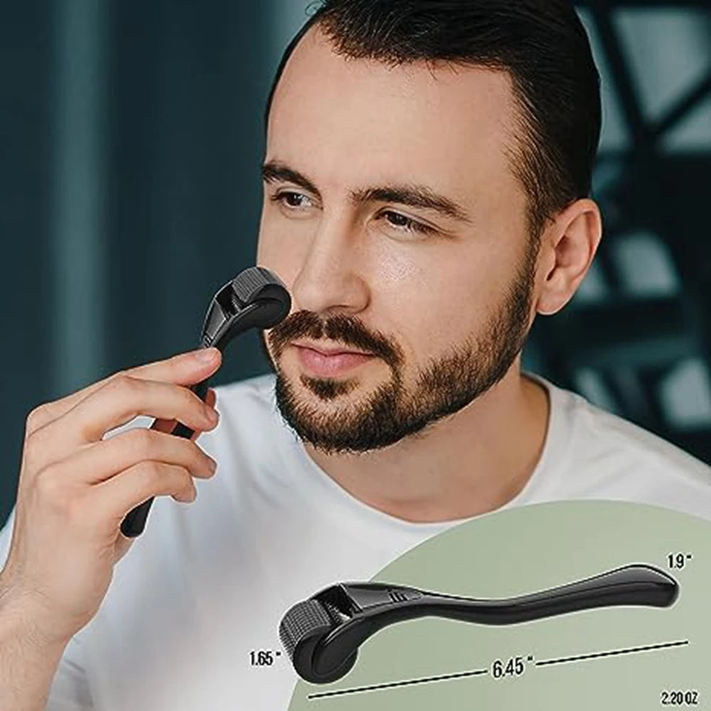 Titanium Alloy 540 Derma Roller Micro Needles Length Dermoroller Microniddle Roller for Face Skin Care Treatment Hair Growth